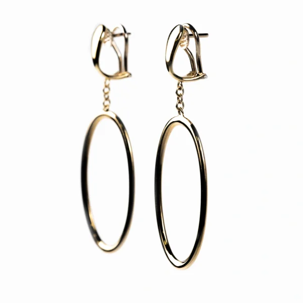 Oval Earrings - immagine 2